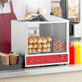 Avantco HDS-200 200 Dog / 48 Bun Hot Dog Steamer / Merchandiser - 120V 1300W 177HDS200